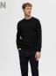 Preview: Selected Noos Feinstrick Pullover schwarz