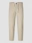 Preview: Selected Brody Leinenhose slim taper beige