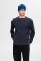 Preview: Selected Strickpullover blau meliert