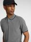 Preview: Selected Poloshirt grey melange pique