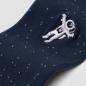 Preview: Jungfeld Socken Astronaut Prussian Blue