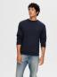 Preview: Selected Noos Soft Crew Neck blau