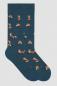 Preview: Jungfeld Socken Fox Teal Blue