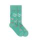 Preview: Jungfeld Socken Coral deep aqua