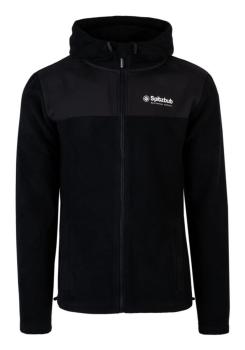 Spitzbub Fleecejacke schwarz