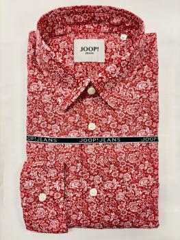 JOOP! Hanson Hemd rot/Blumen