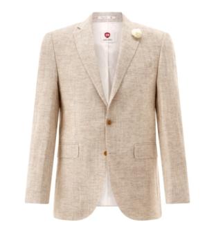 Club of Gents Sakko Leinen beige