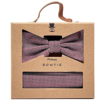 Prince Bowtie Fliege mit Tuch 7