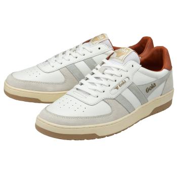 Gola Hawk Trainers white/smoke/moody orange