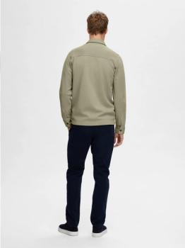 Selected Noos Sweat Jacket Vetiver