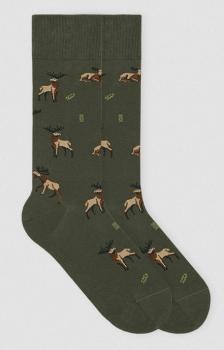 Jungfeld Socken Moose Uniorm Green