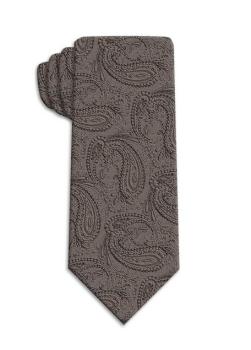 Atwardson Krawatte Paisley Monochrome grau