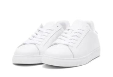 Selected Noos Leder Sneakers weiss