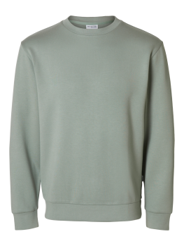 Selected Noos Soft Crew Neck iceberg green