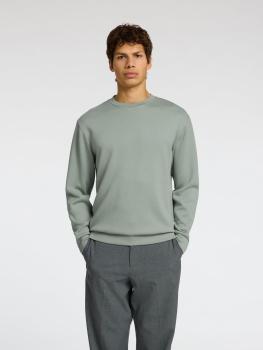 Selected Noos Soft Crew Neck iceberg green