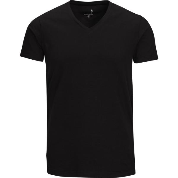 Seidensticker Tshirt V-Neck schwarz