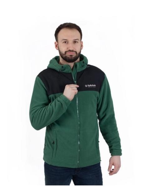 Spitzbub Fleecejacke grün