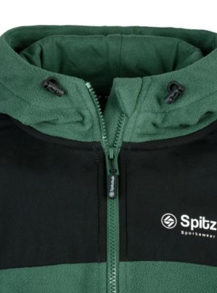 Spitzbub Fleecejacke grün