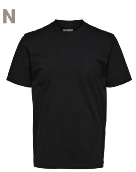 Selected Noos Tshirt schwarz