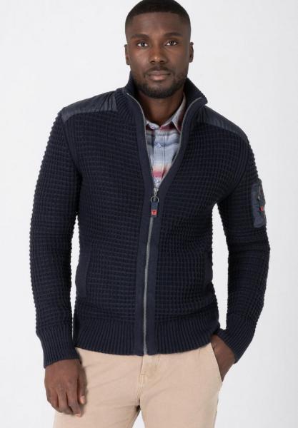 Timezone Knit Bomber Jaket dark Navy