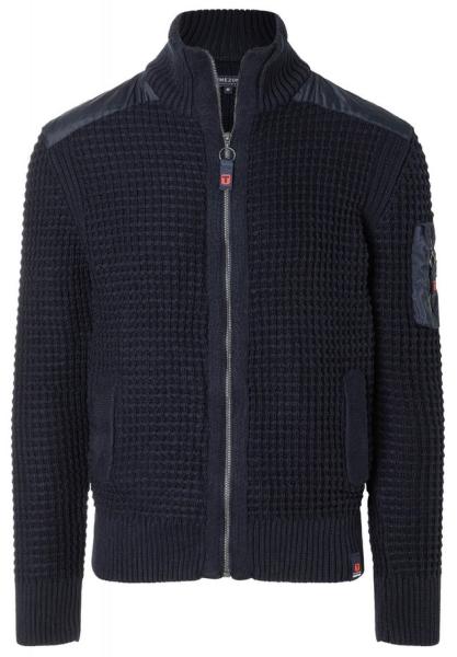 Timezone Knit Bomber Jaket dark Navy