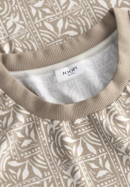 JOOP! Andris T-Shirt Muster beige/weiß