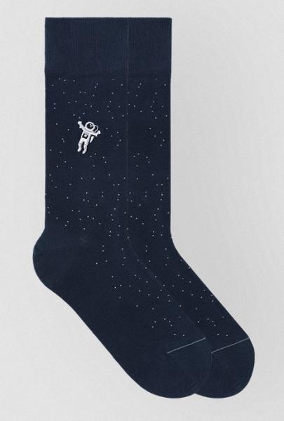 Jungfeld Socken Astronaut Prussian Blue