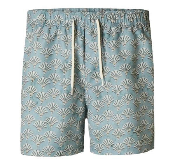 Selected Badehose Iceberg Green