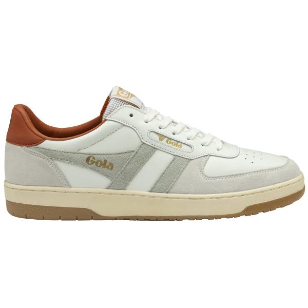 Gola Hawk Trainers white/smoke/moody orange