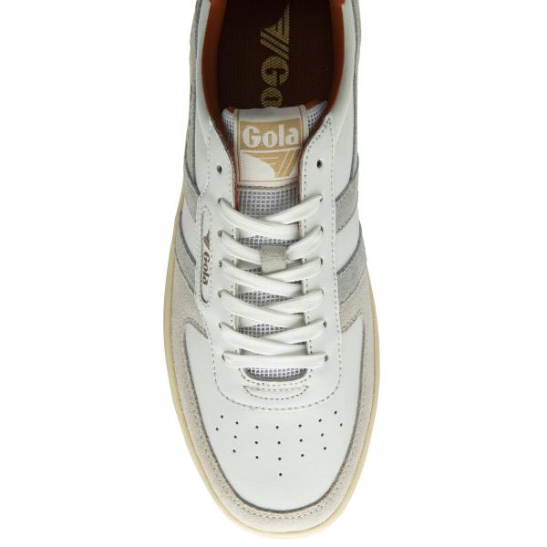 Gola Hawk Trainers white/smoke/moody orange