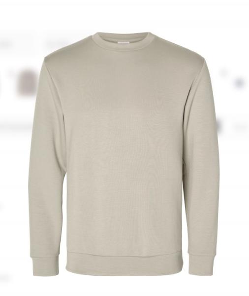 Selected Noos Soft Crew Neck beige