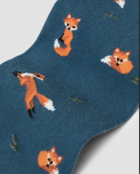 Jungfeld Socken Fox Teal Blue