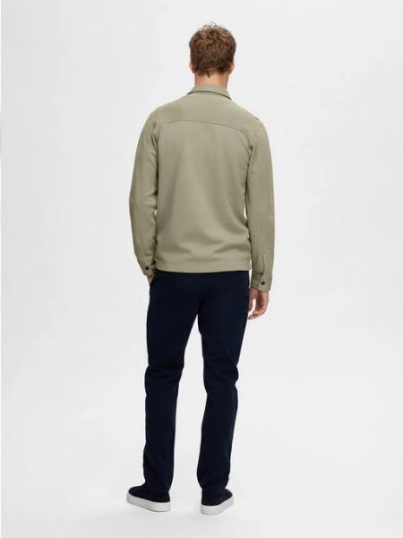 Selected Noos Sweat Jacket Vetiver