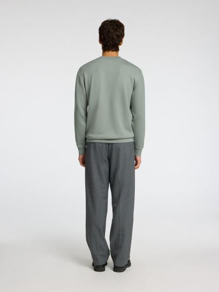 Selected Noos Soft Crew Neck iceberg green